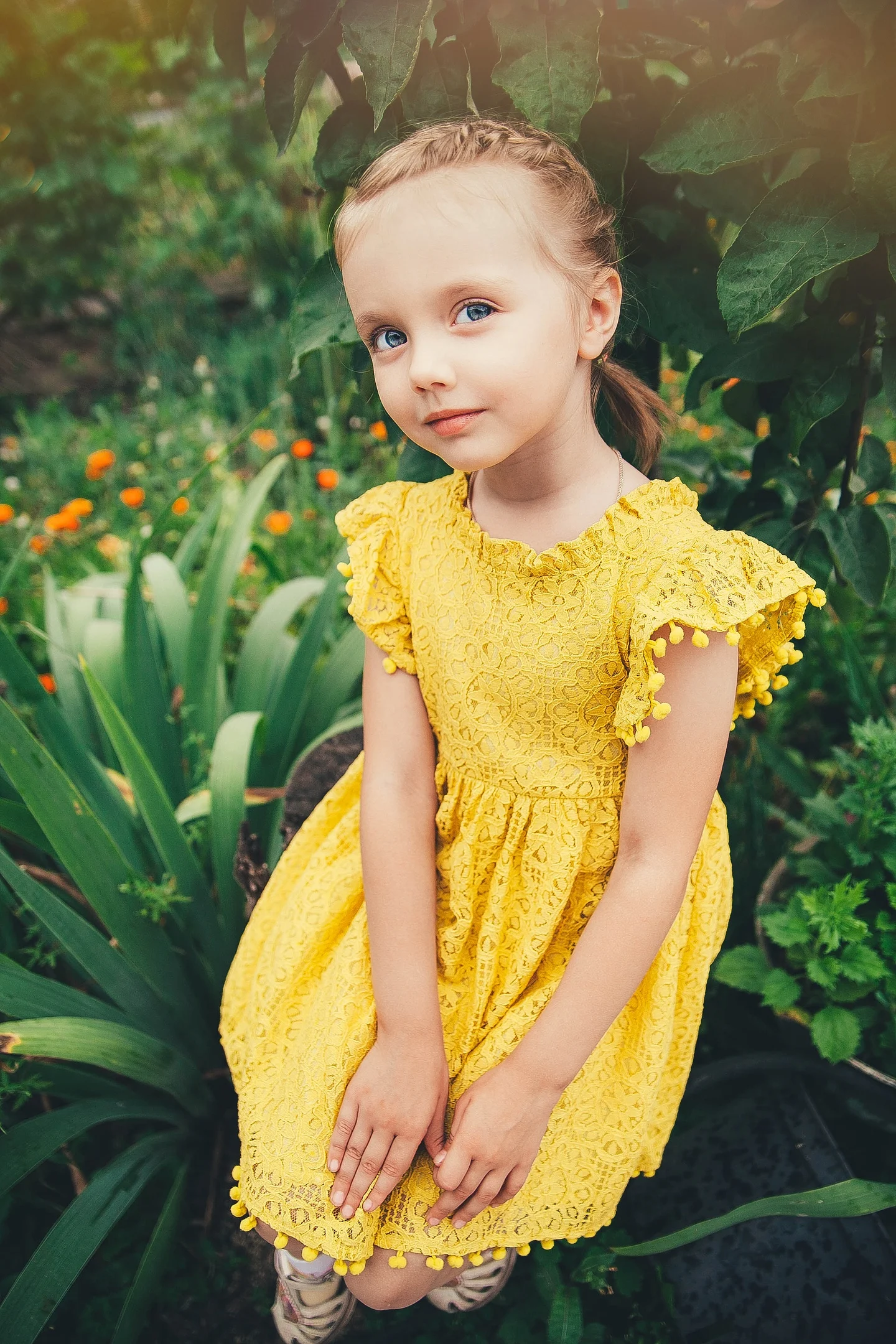 
Bear Leader Girls Dress 2019 New Summer Brand Girls Clothes Lace Petal Sleeve Design Baby Girls Dress Party Dress For 3-7 Years 