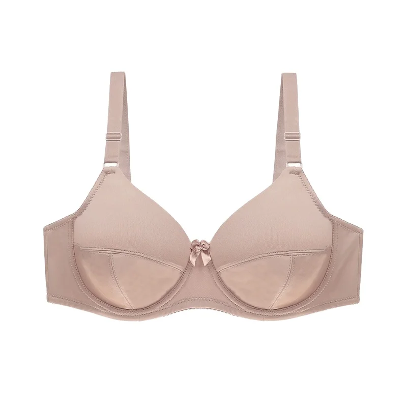 High quality plus size women smooth underwire  bra