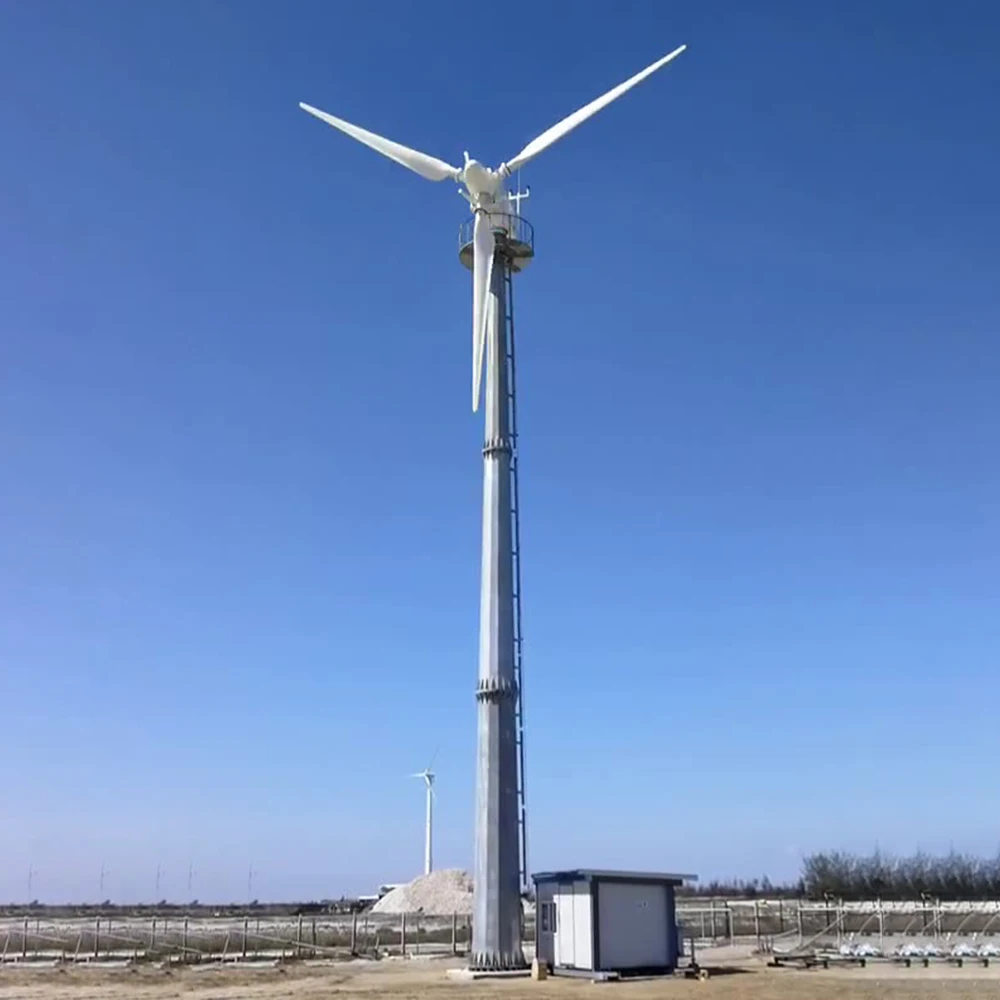 10KW 20KW Wind Turbine Complete set 24V 48V 220V Free Energy Wind Generator with On Grid Tie Inverter for Home Use Appliance