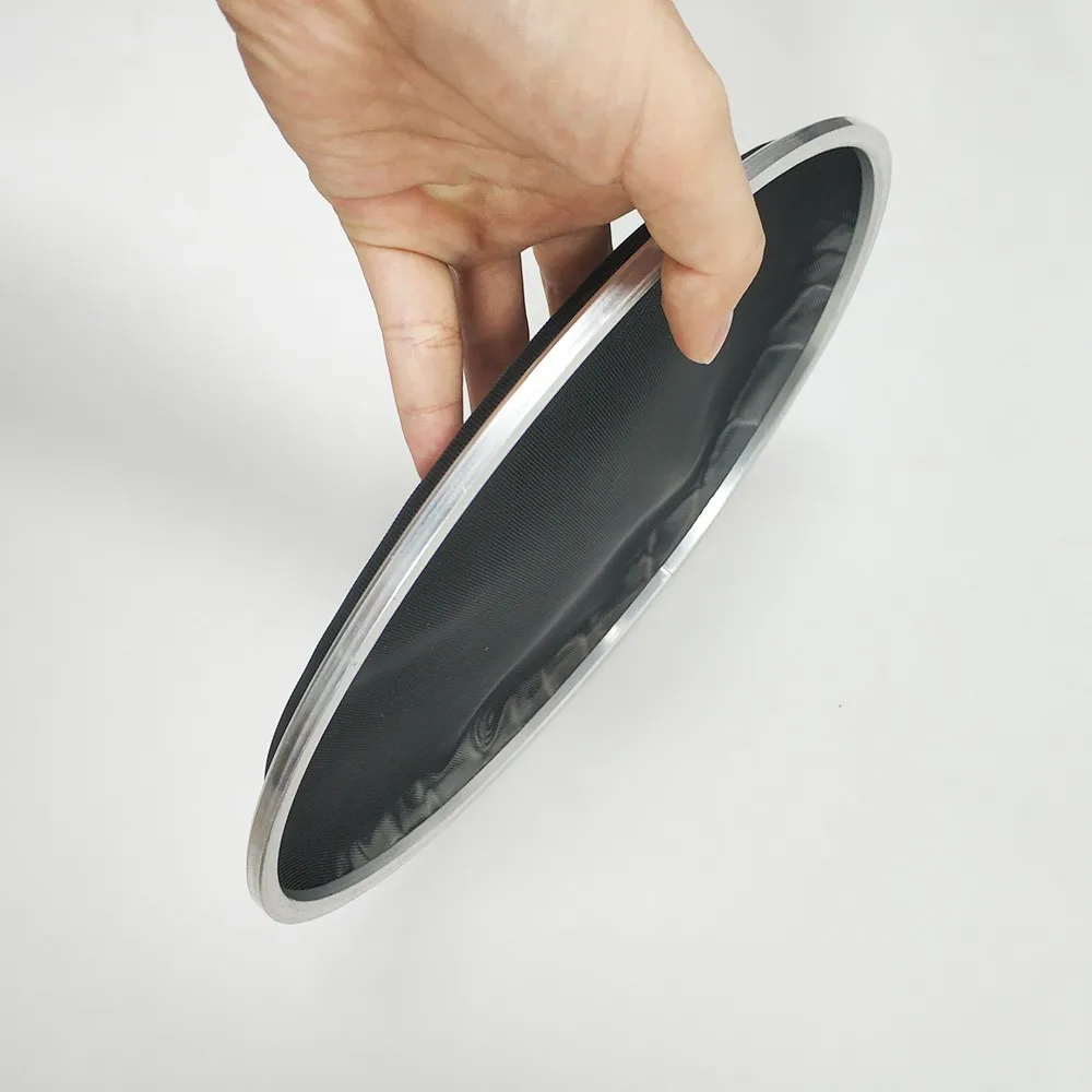 wholesale optional size black skin bass drum head music drum set and accessories mute drum mesh heads