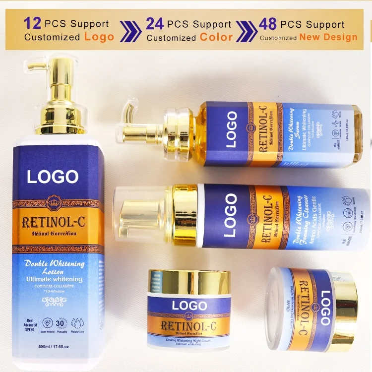 Anti Aging Skincare Set Hyaluronic Acid Skin Care Set Whitening Retinol Set Skin Care