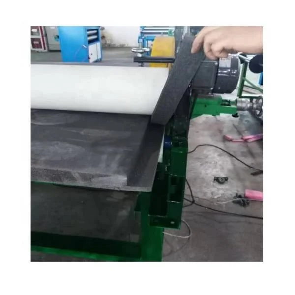 XLPE  40mm and Leather sports mat processing machine for connecting two mats together