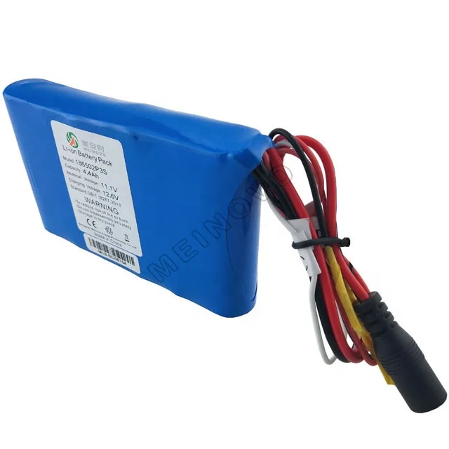 Rechargeable 3s2p Li-ion Icr18650 Battery 4400mah 11.1V