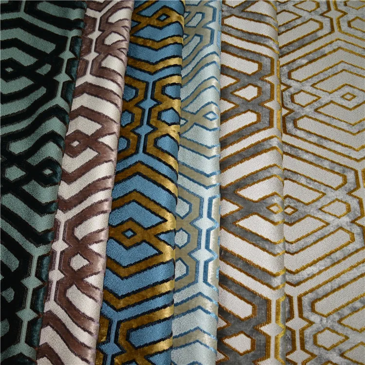 JBL Luxury Polyester Viscose Fabric Blackout Jacquard Curtain