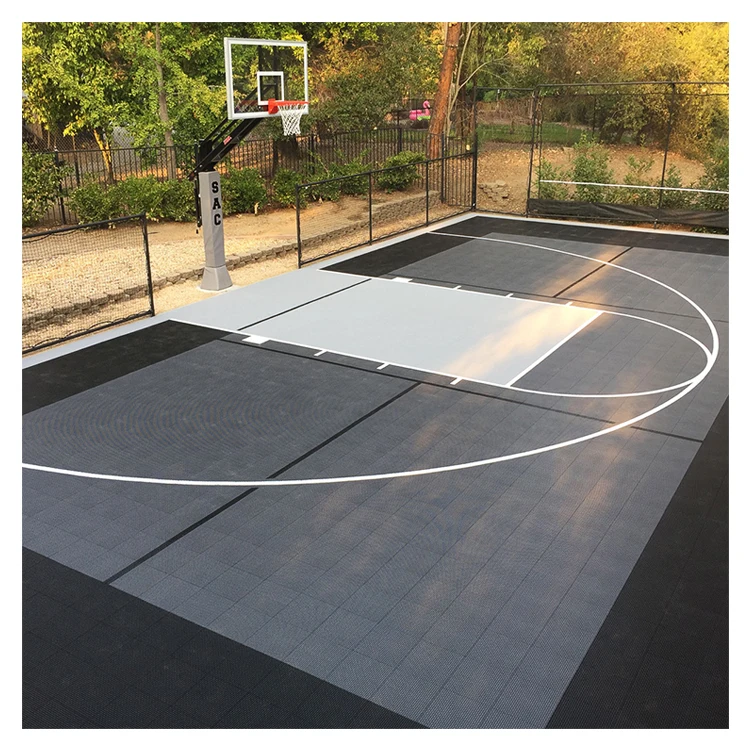 FIBA basketball system half court indoor and outdoor 3x3 basketball court flooring