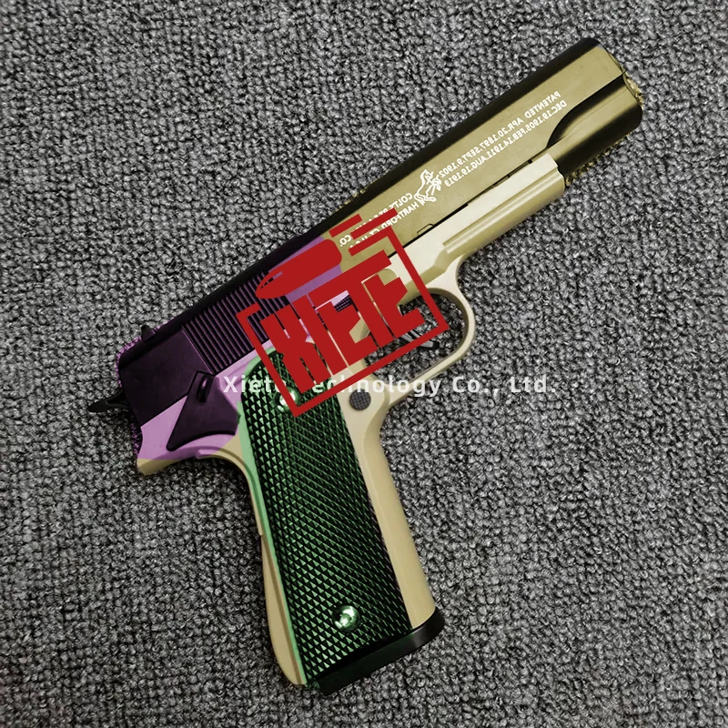tiktok hot selling 1911 Shell Ejecting Toy Gun For Children Boys New Style Soft Bullet Gun Plastic Pistol Nerfs Gun