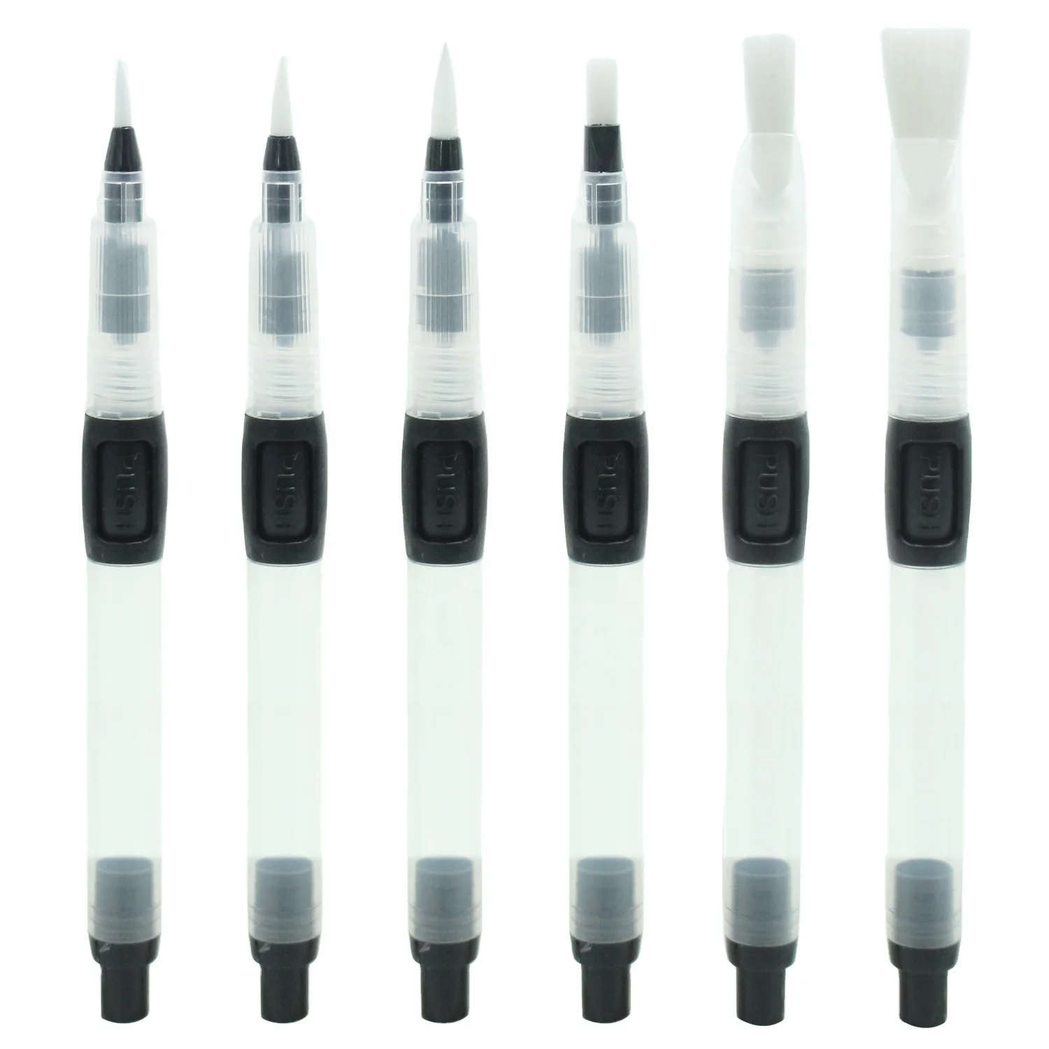 Refillable Paint brush Water Brush Ink Pen Water Color soft head Calligraphy Drawing Painting Illustration Pen marker pen