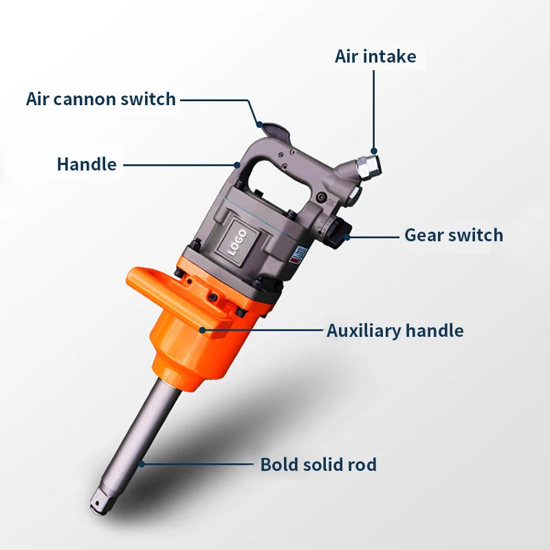 Hot Selling 1/2 Pneumatic Rivet Nut Tools 4500rpm impact wrench