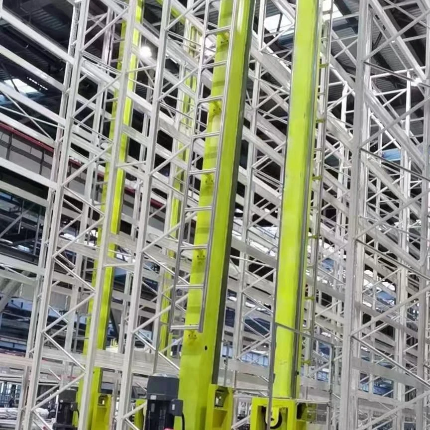 Heavy Duty AS/RS Single Cycles with double deep Stacker Cranes for Pallets