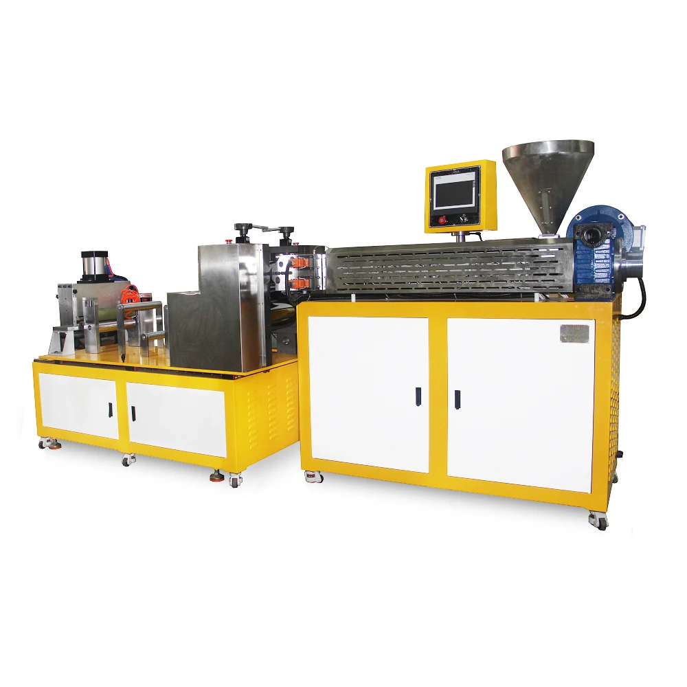 Biodegradable Polyethylene Mini PLA EVA TPU Plastic Cast Film production line Extruder