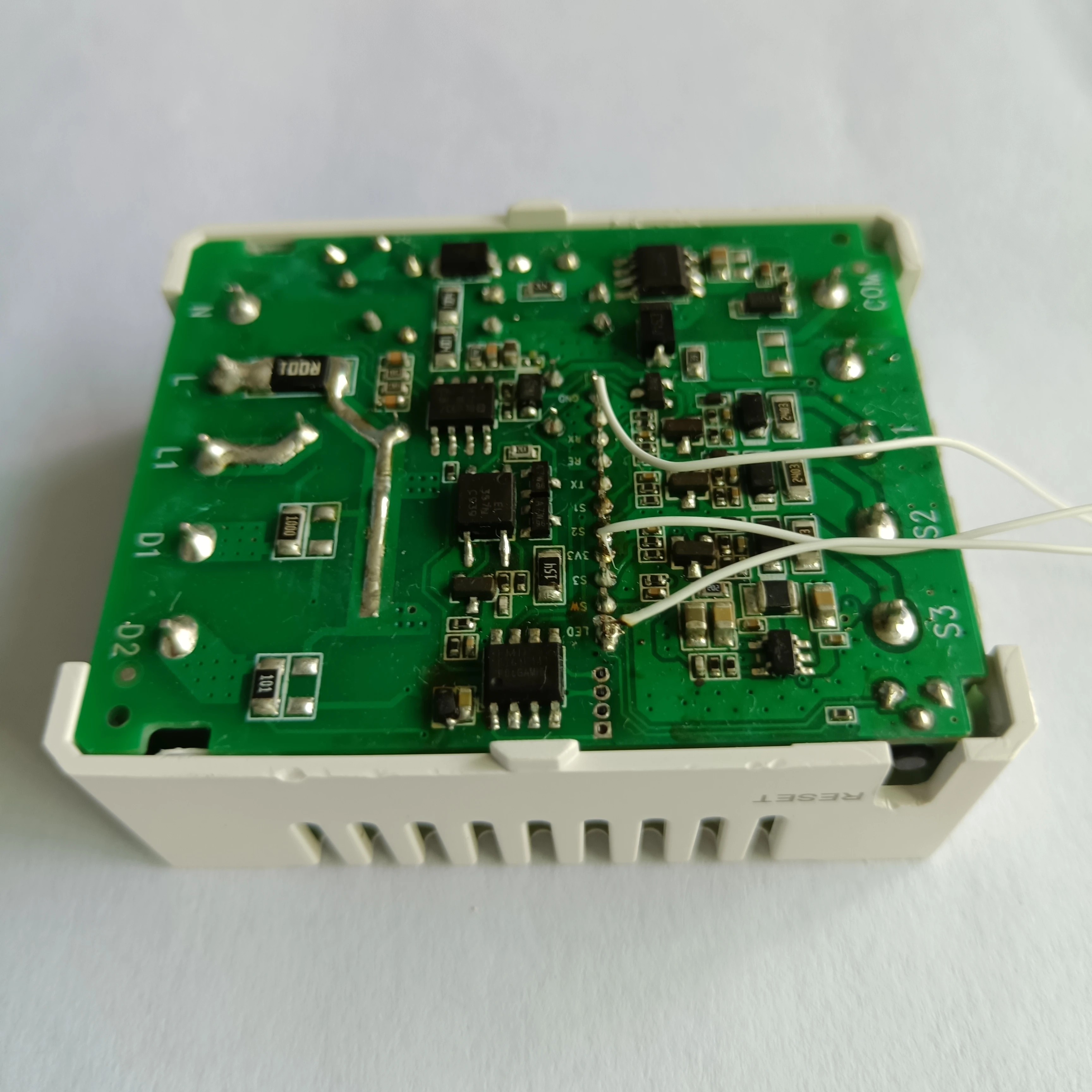 2-сторонний умный диммер с передним краем и 1 переключателем для управления светом небольшой бытовой