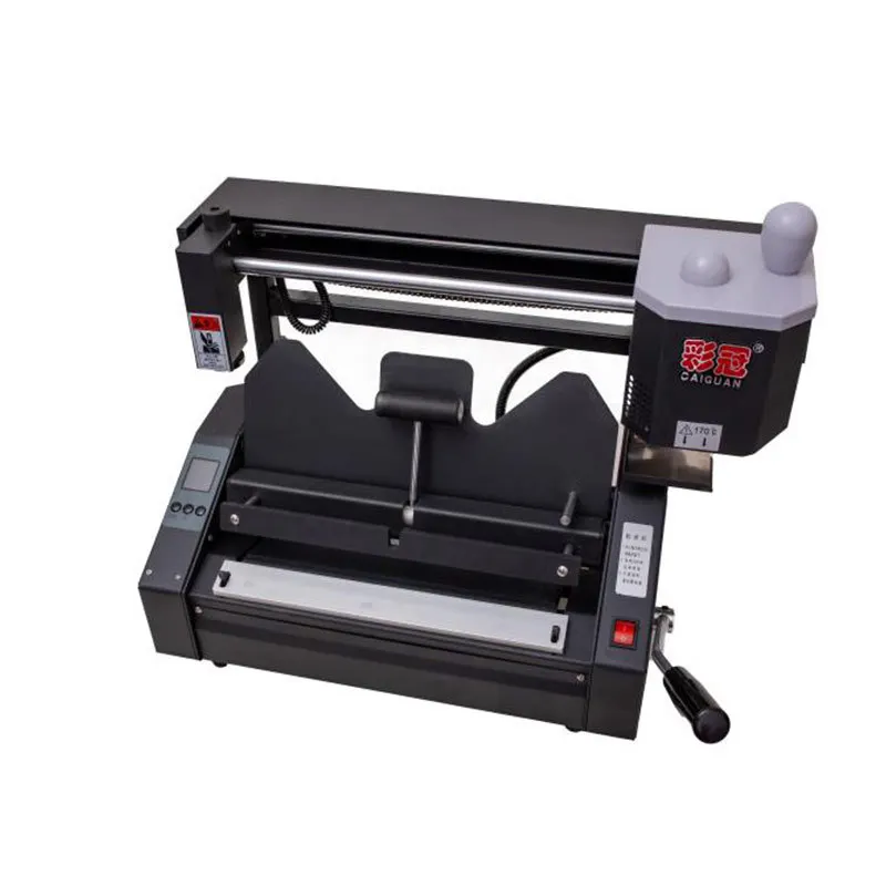 Hot Seller Hard Cover Book Making Machine Glue Binding Machine Hot Melt Glue Machine For A4