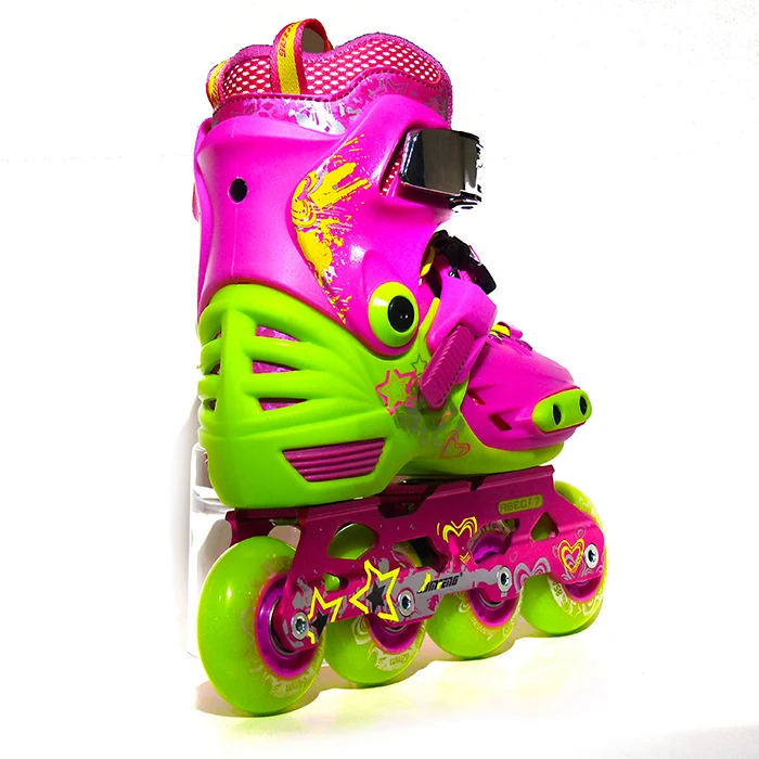 HS Inline Skate Fashionable Patines En Linea Profesional Two In One Slalom Inline Roller Skating Shoe