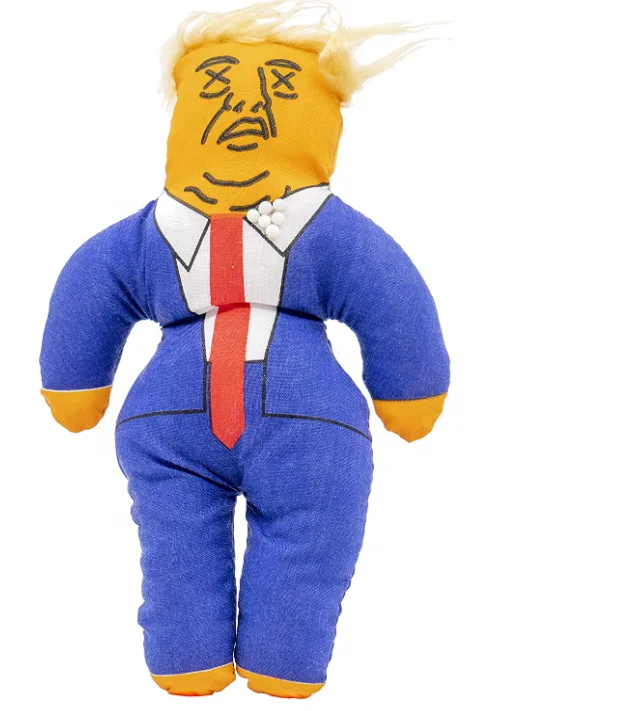 Кукла с подставкой «Дональд Трамп» Voodoo 0 24 дюйма круглая головка нержавеющей точкой коробка из 180 разные