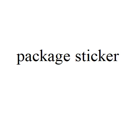 package sticker