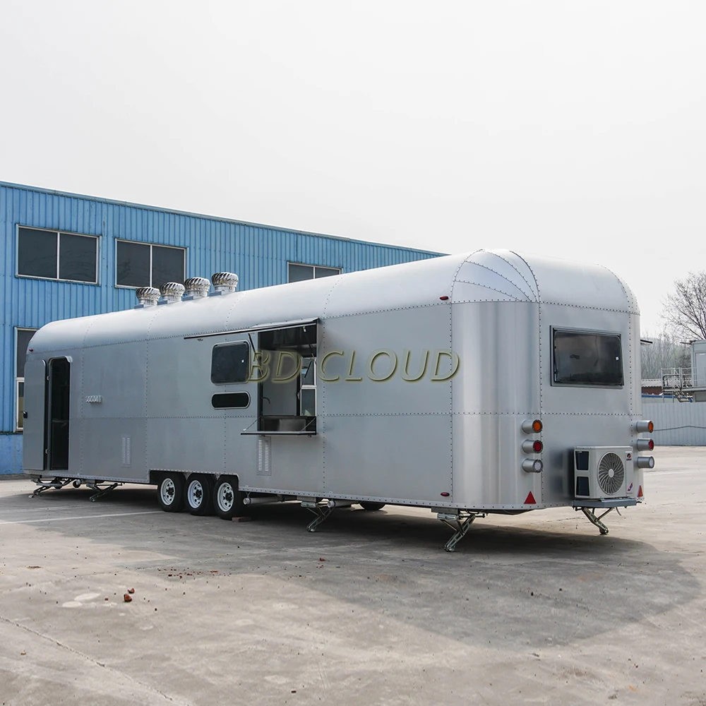 Best seller airstream food trailers mobile bakery store
