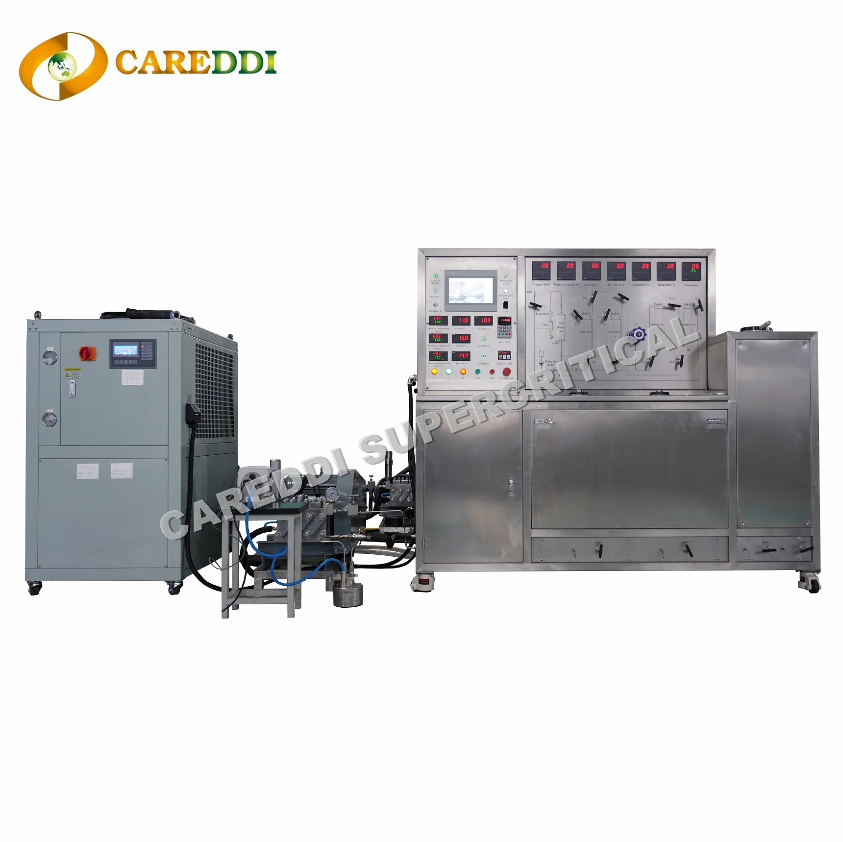 Малый размер 20 л (10Lx2), машина для экстракции CO2, экстрактор сверхкритического CO2 для травяного экстракта каннабидиола