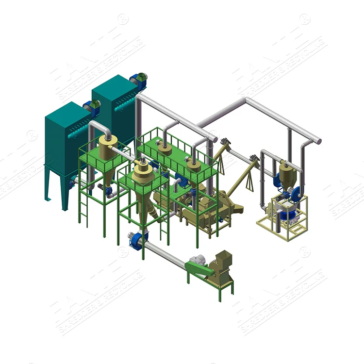 Car Battery Recycling 1000Kg/H Lithium Battery Recycle Production Line