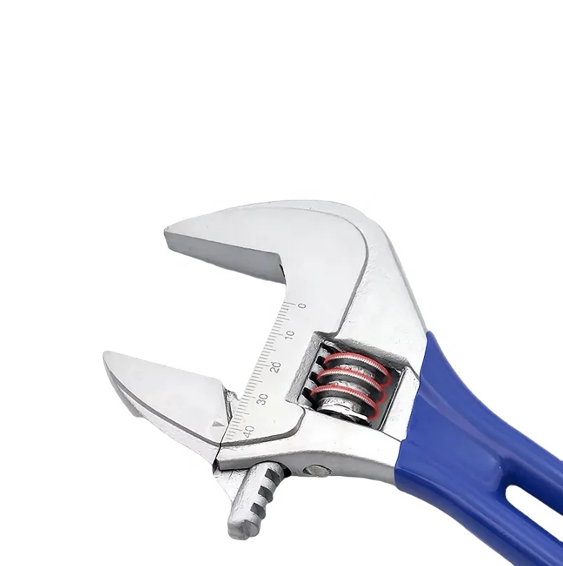 HOT Original America market light handle Anti-slip Professional Hand Tools Short Style Metal Flexible Adjustable Wrench Spanner