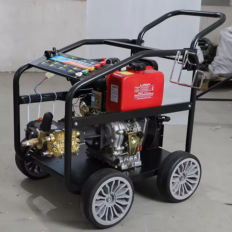 Idropulitrice Car Washer  High Pressure Washer With Diesel Engine for home use