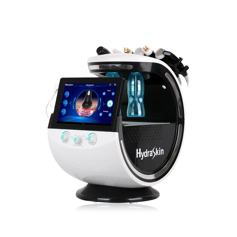 Portable Hydraskin Bubble Aqua Peel Facial Skin Care Hydro Oxygen Dermabrasion Water Peeling Microdermabrasion Machine