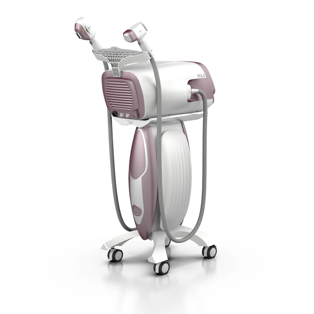 BBI Ipl Laser Rf Skin Rejuvenation Machinehair Removal Appliances Beauty Salon Equipment Pink For Women