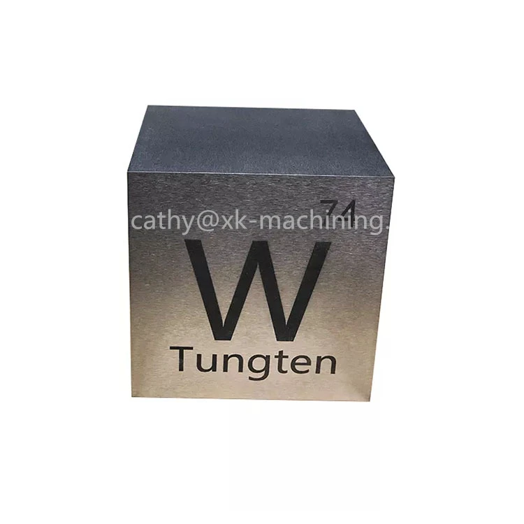 XinKang Hot Sale Tungsten Metal Cubes 99.95% Pure Tungsten W 10mm for Elements Collection