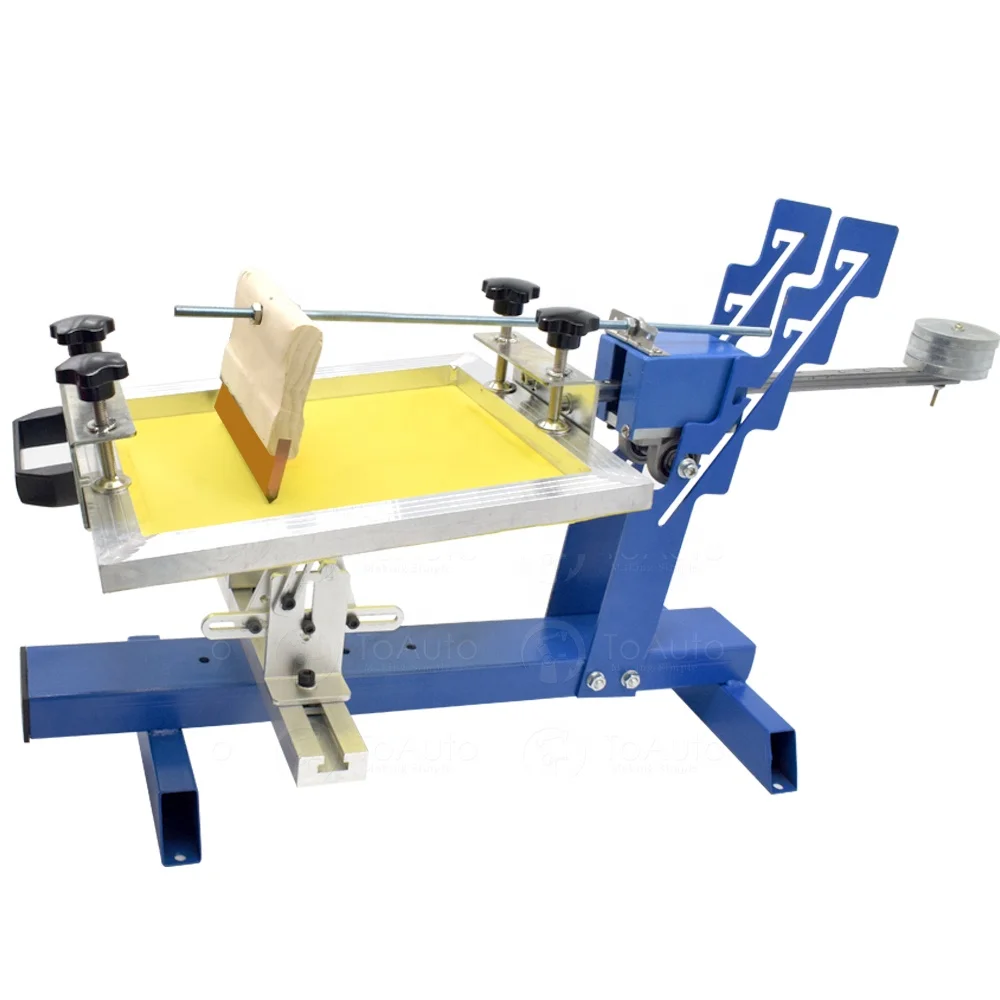 
Manual Cylinder Screen Printing Machine For Mug Bottle Silk Screen Press Printer 