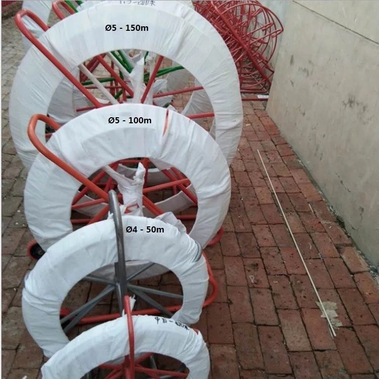 Fiberglass Duct Rodder With Dia 4.5mm To 18mm Pulling