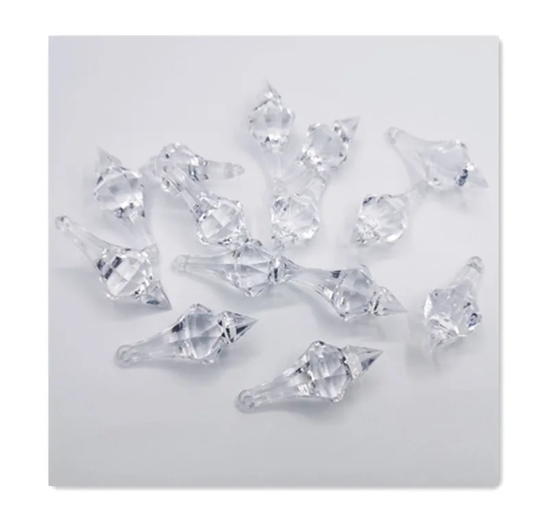 Wedding Arrangement Aerial Ceiling Decoration Pendant Crystal Clear Acrylic Ornament