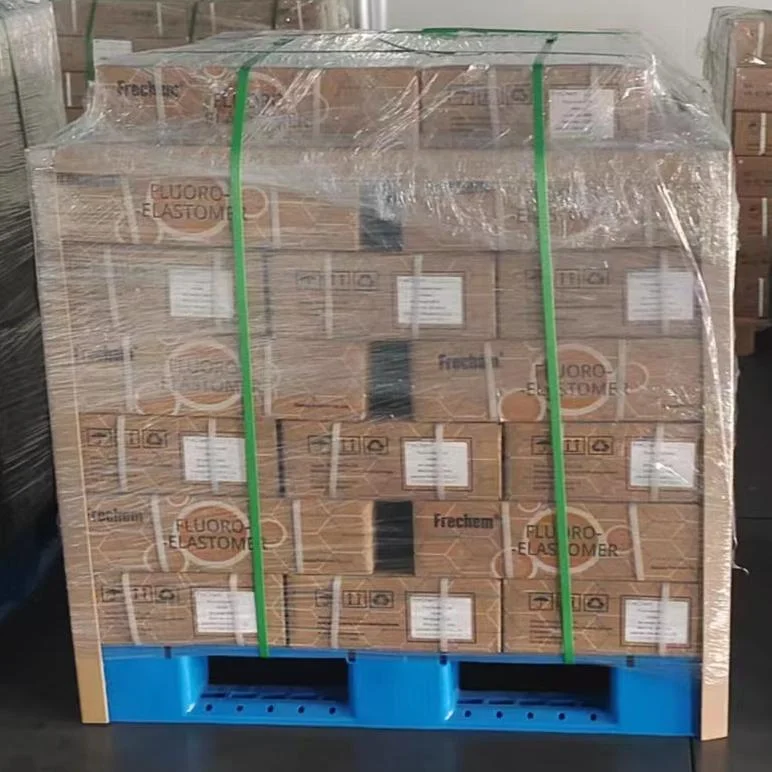 Unvulcanized Compound  hardness shore A 75 FPM