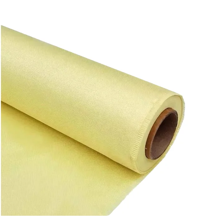 Wear-esistant 400D 80g Aramid Fiber Fabric Woven Plain Aramid Fiber Cloth