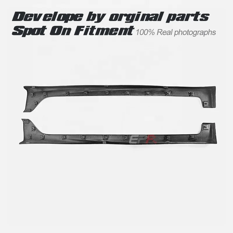 High Quality For HONDA CIVIC 8TH GEN FD 06-11 FD2 CIVIC 4 Door TR Style Side Skirt Extensions