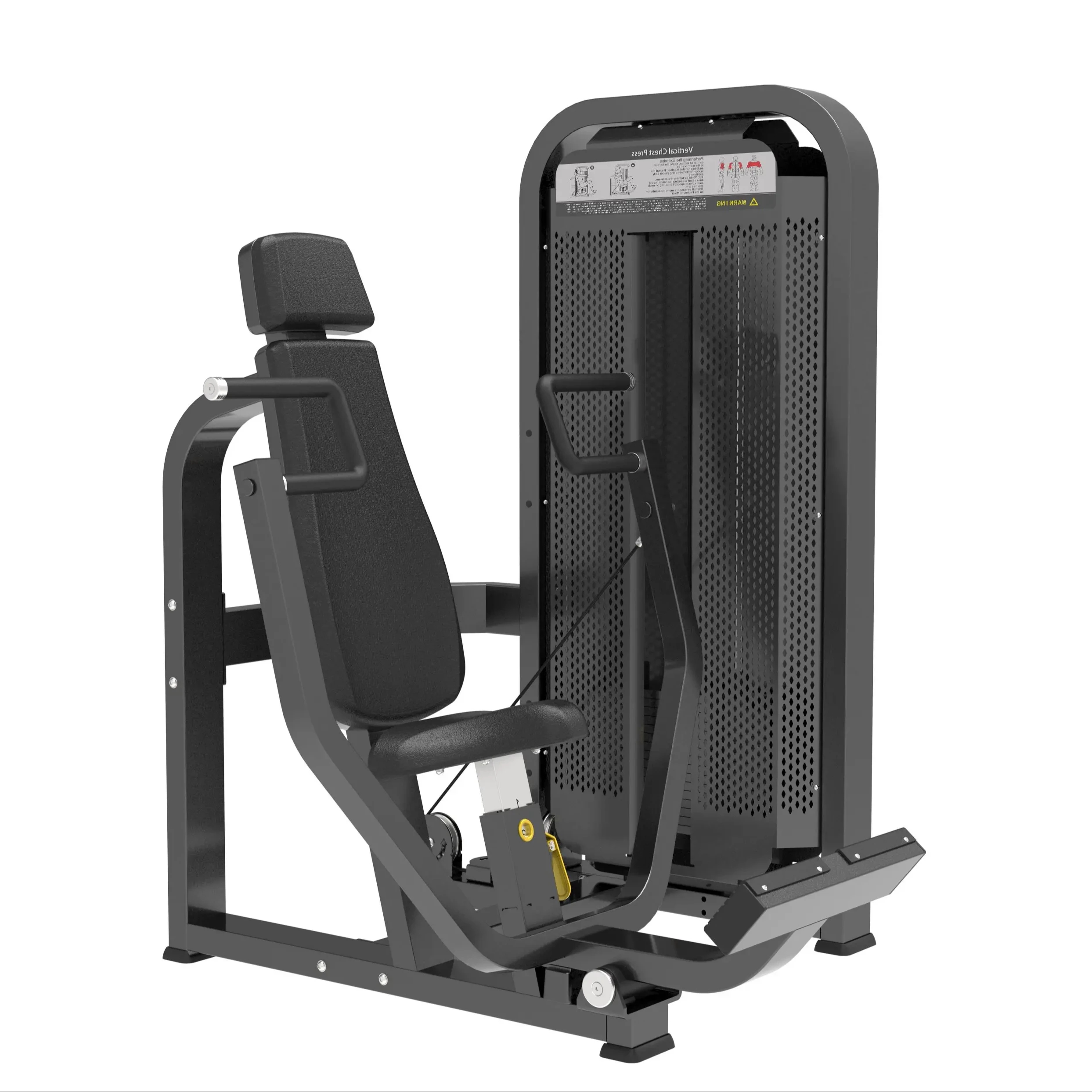 Janiwell Commercial Steel Chest Press Fitness Equipment for Gym Weight Lifting and Bodybuilding Exercise