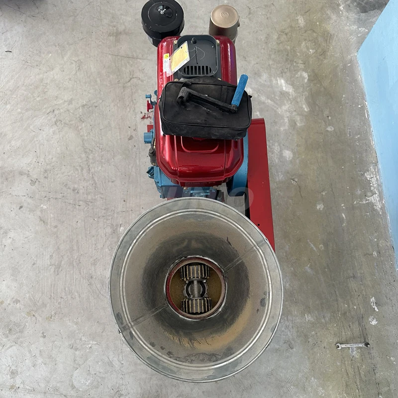 7.5hp manual start diesel alfalfa pellet mill electric start wood sawdust pelletizer