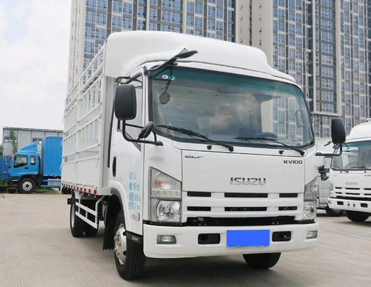Isuzu elf NKR 2 ton logistics cargo truck