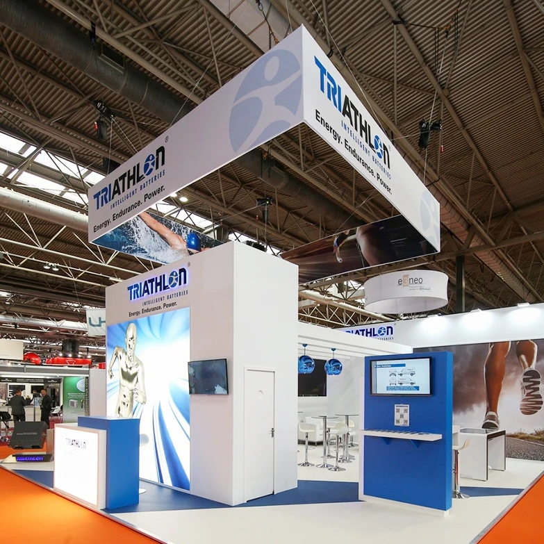 2x2m 3x3m 3x6m Aluminum R8 System Exhibition Booth Fair Stand Stall PVC Board Aluminium Beam