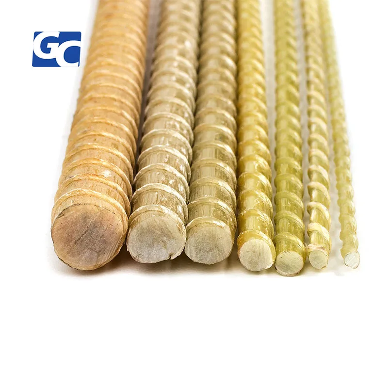 GRECHO GFRP Fiberglass Bar Glass Fiber Rebar Epoxy Composite Fiberglass Rebar For Concrete Reinforcement