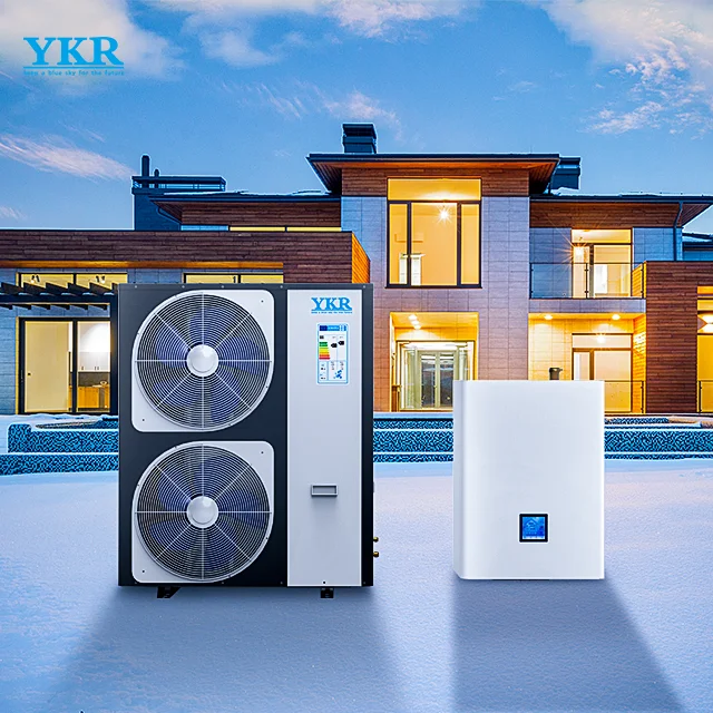 YKR heatpump10KW 20 KW Split DC inverter heat pump High COP Air Source Heat Pump water heater heating cooling