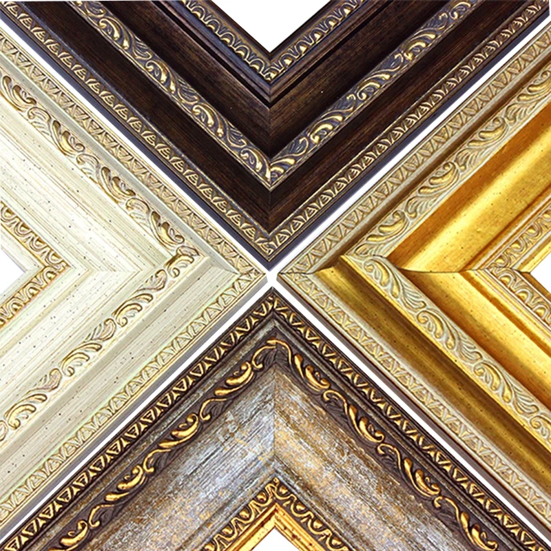 Novel Design Gallery Classical Decoration Wooden Picture Frame Moulding