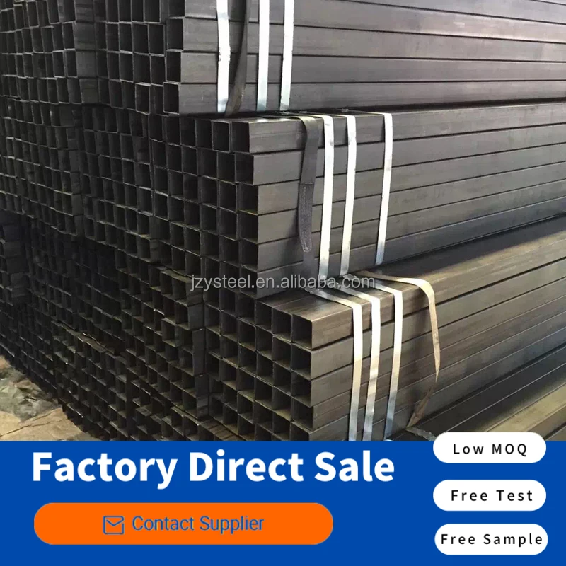40*80 50*100 80x80 ERW Welded Shs Chs Rhs Rectangle /Square Carbon Steel Pipe and MS Tube