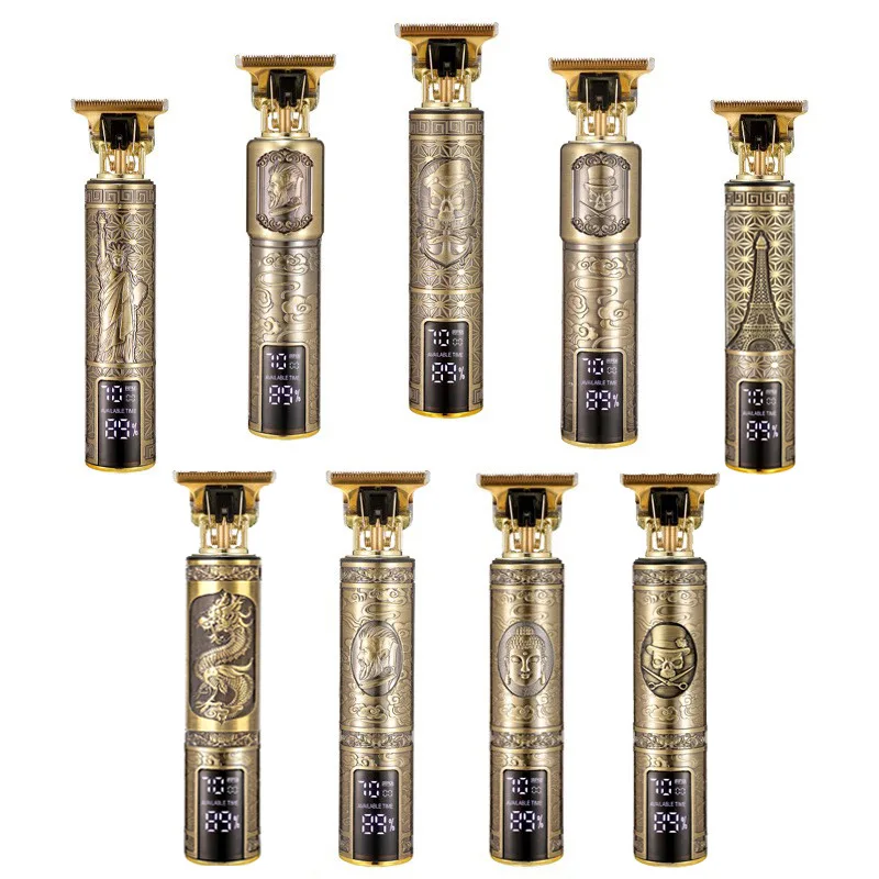 Chinese Factory Professional Hair Removal Appliances Lcd Display All Metal Amazon Electric Hair Trimmer