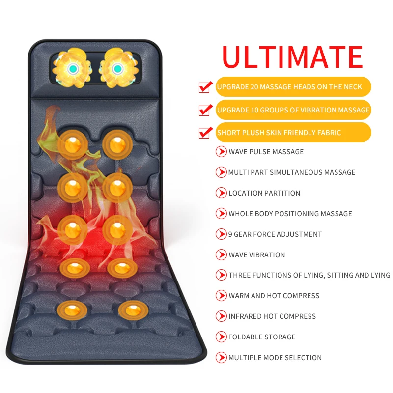 Multifunction Full Body Massager massage mattress Pain