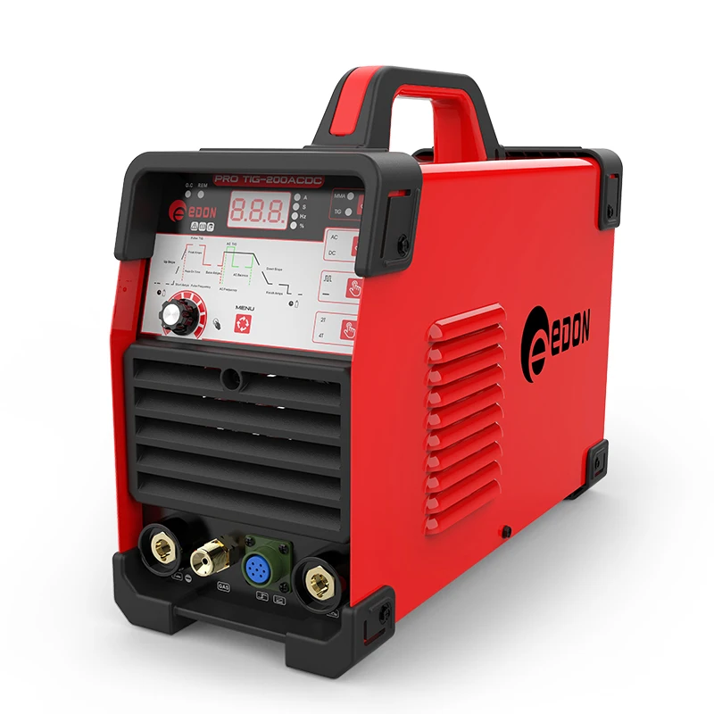 EDON TIG-200 AC DC PULSE INVERTER Aluminum tig Welding Machine stainless TIG de soldar WELDER