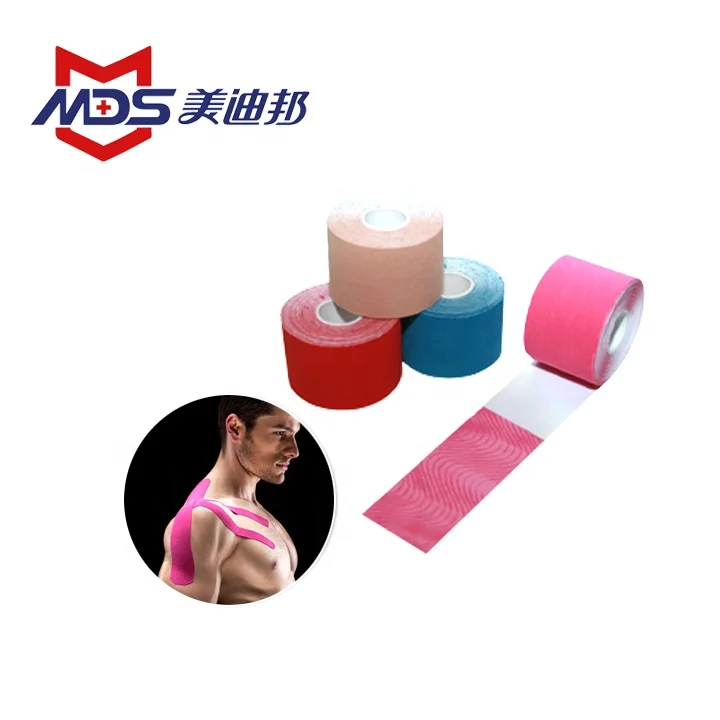 
Sports safety guard medical adhesive elastic hypoallergenic latex free muscle tape 