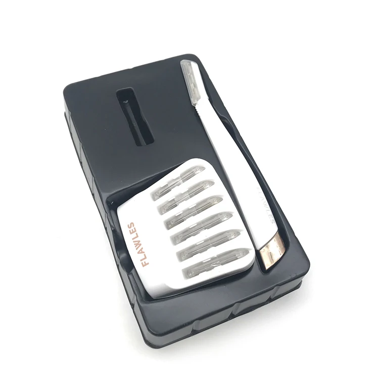 Косметический инструмент dermaplan для лица, губы, щеки для женщин, невибрационный светодиодный свет, модная безболезненная Высококачественная Красивая Бритва для бровей