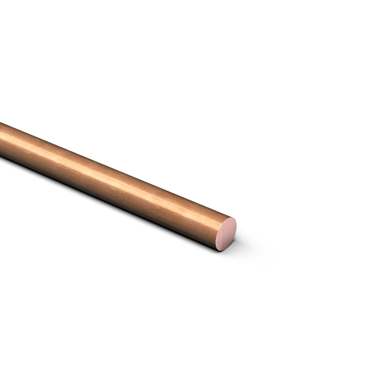 High Quality Manufacturer 8mm Diameter 99.9% pure Copper C1100 Round Rod Copper Bar 2mm 3mm 6mm 16mm