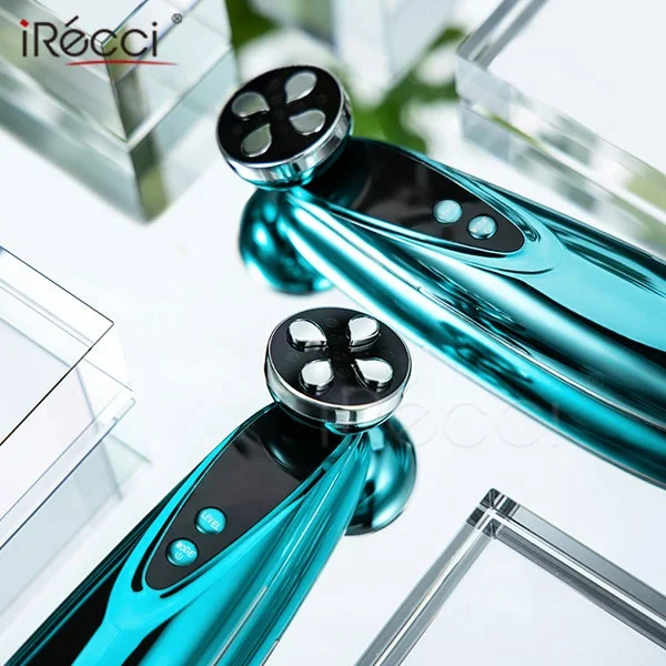 Beauty skin tightening light therapy ems rf device home use anti wrinkle rf beauty instrument rf face lifting equipment