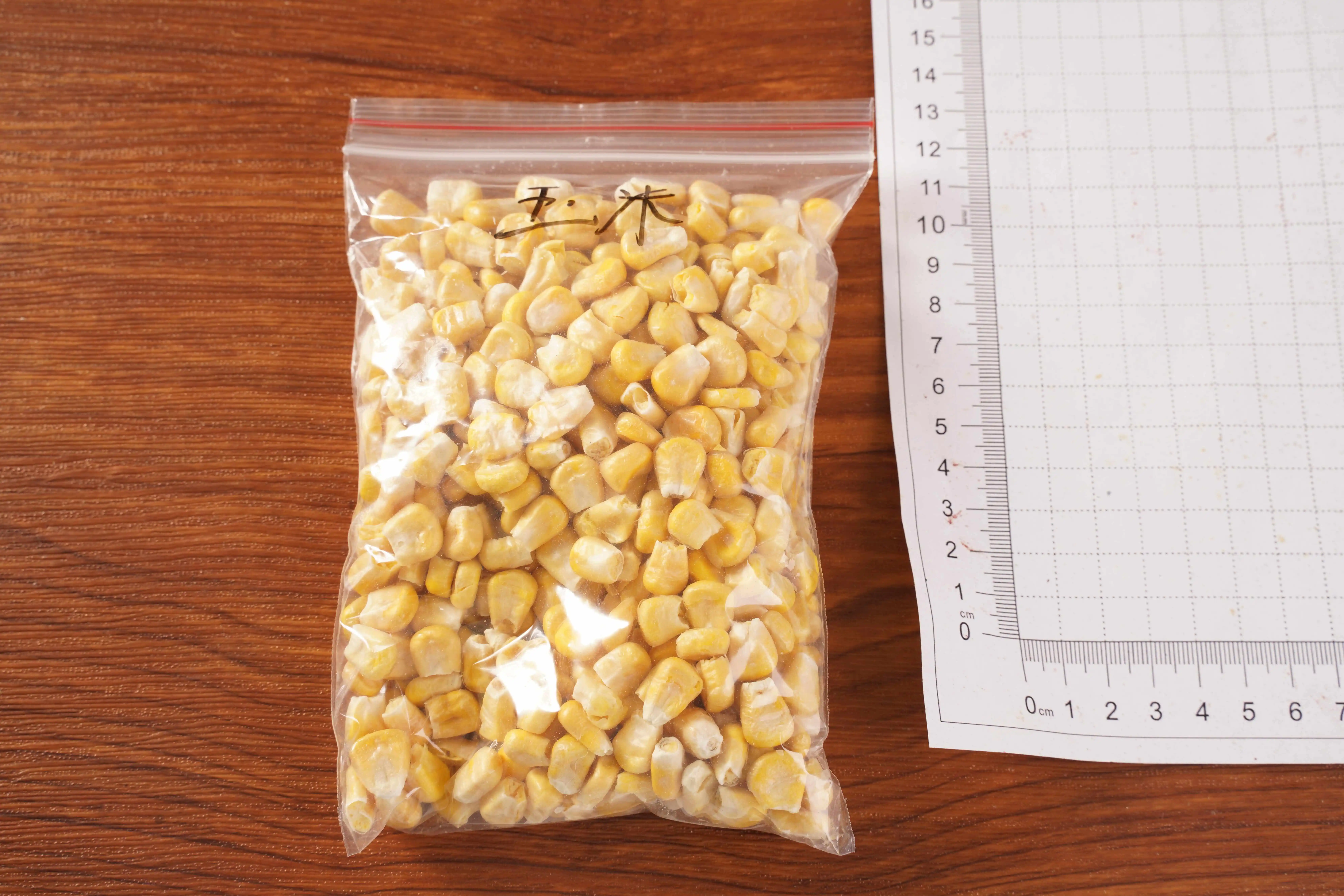 Professional Factory Wholesale Bulk  New Season Freeze Dried Sweet Corn Kernel  High Quality Pure Natural  Yellow Corn