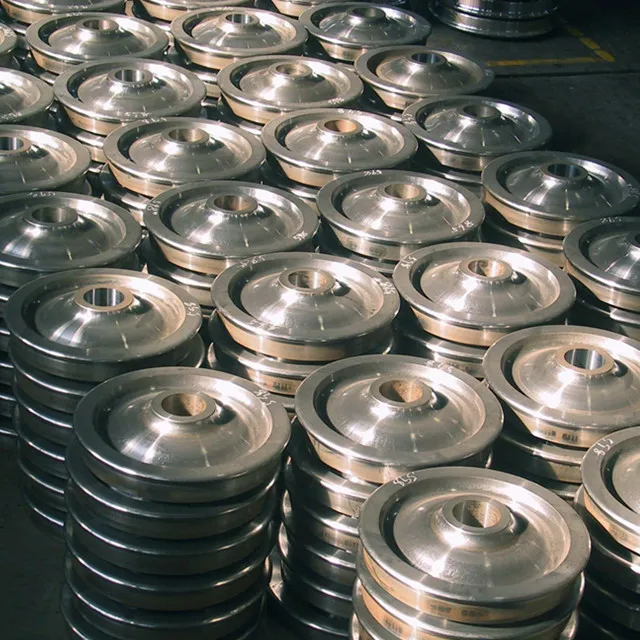 heavy mining part casting 40Cr steel railway